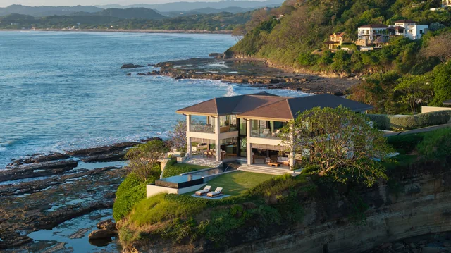 An oceanfront Luxury Collection home on a rocky headland