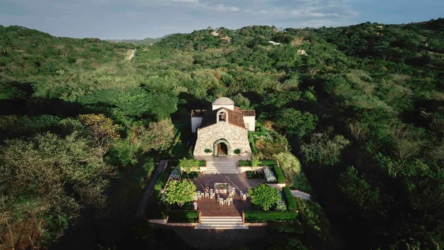 Capilla Santa Ana among the hills